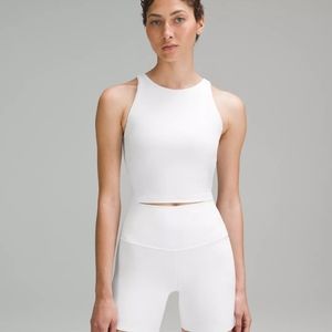 Lululemon Align High-Neck Tank Top in White